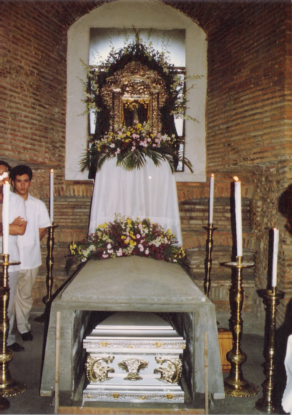 Funeral of Bishop Perez